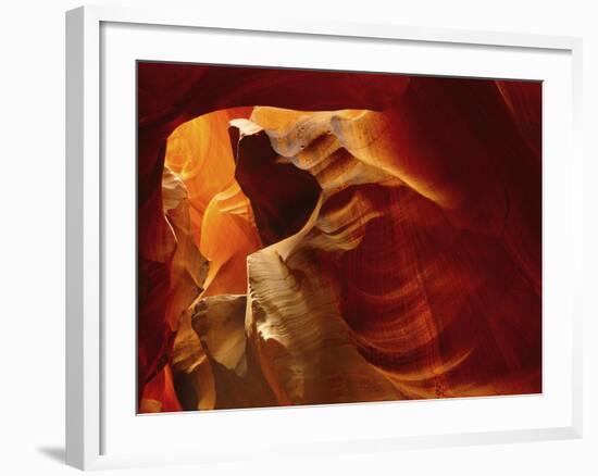 Slot Canyon, Upper Antelope Canyon, Page, Arizona, USA-Michel Hersen-Framed Photographic Print