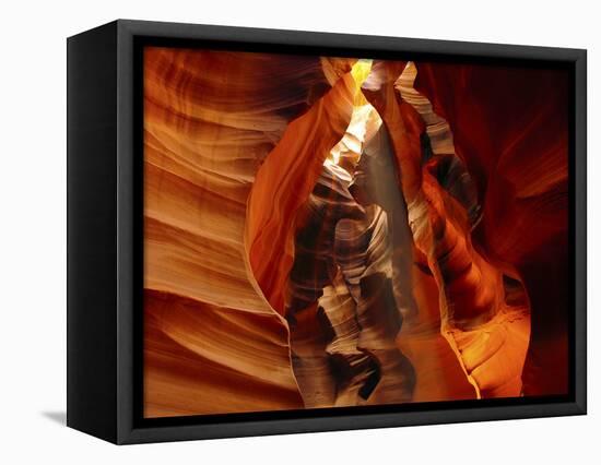 Slot Canyon, Upper Antelope Canyon, Page, Arizona, USA-Michel Hersen-Framed Stretched Canvas