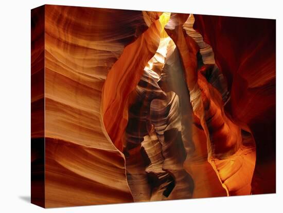 Slot Canyon, Upper Antelope Canyon, Page, Arizona, USA-Michel Hersen-Stretched Canvas