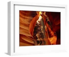 Slot Canyon, Upper Antelope Canyon, Page, Arizona, USA-Michel Hersen-Framed Photographic Print