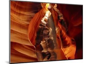 Slot Canyon, Upper Antelope Canyon, Page, Arizona, USA-Michel Hersen-Mounted Photographic Print