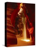 Slot Canyon, Upper Antelope Canyon, Page, Arizona, USA-Michel Hersen-Stretched Canvas