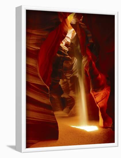 Slot Canyon, Upper Antelope Canyon, Page, Arizona, USA-Michel Hersen-Framed Photographic Print