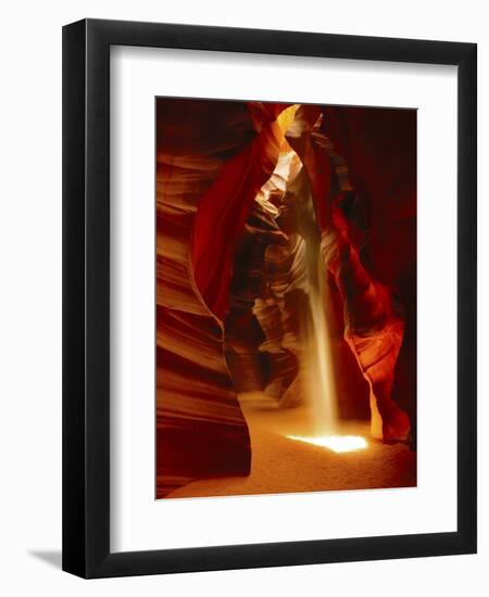 Slot Canyon, Upper Antelope Canyon, Page, Arizona, USA-Michel Hersen-Framed Photographic Print