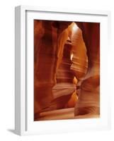 Slot Canyons of the Colorado Plateau, Upper Antelope Canyon, Arizona, USA-Daisy Gilardini-Framed Photographic Print