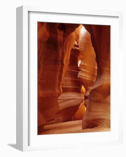 Slot Canyons of the Colorado Plateau, Upper Antelope Canyon, Arizona, USA-Daisy Gilardini-Framed Photographic Print