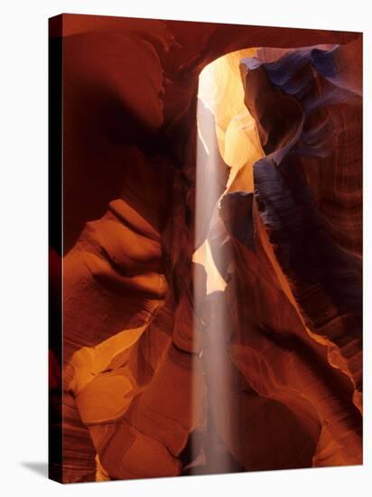 Slot Canyons of the Colorado Plateau, Upper Antelope Canyon, Arizona, USA-Daisy Gilardini-Stretched Canvas