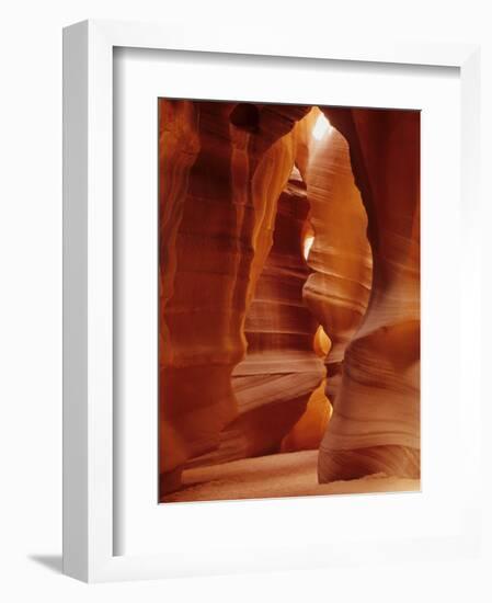 Slot Canyons of the Colorado Plateau, Upper Antelope Canyon, Arizona, USA-Daisy Gilardini-Framed Photographic Print