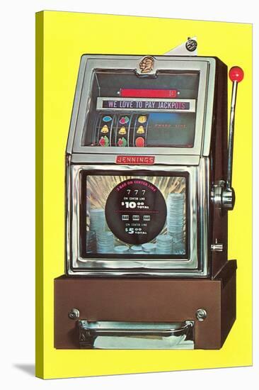 Slot Machine, Nevada-null-Stretched Canvas