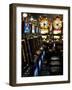 Slot Machines at an Airport, Mccarran International Airport, Las Vegas, Nevada, USA-null-Framed Photographic Print