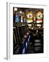 Slot Machines at an Airport, Mccarran International Airport, Las Vegas, Nevada, USA-null-Framed Photographic Print