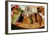 Sloth, Detail from the Table of the Seven Deadly Sins and the Four Last Things, C.1480-Hieronymus Bosch-Framed Giclee Print