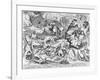 Sloth, from the Seven Deadly Sins, Engraved by Pieter Ven Der Heyden, 1558-Pieter Bruegel the Elder-Framed Giclee Print