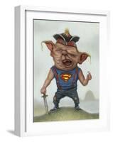 Sloth-Matt Dangler-Framed Art Print