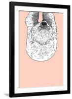 Sloth-Annie Bailey Art-Framed Art Print