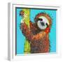 Sloth-Karrie Evenson-Framed Art Print