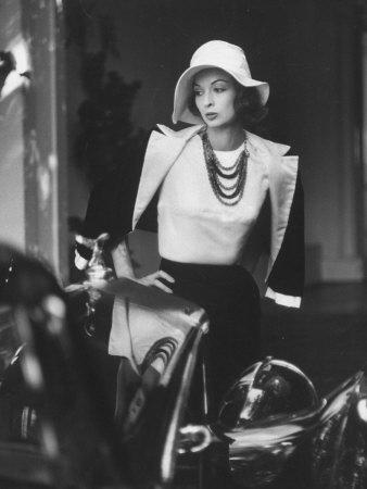 Slouch Hat in Garbo Tradition Made of 