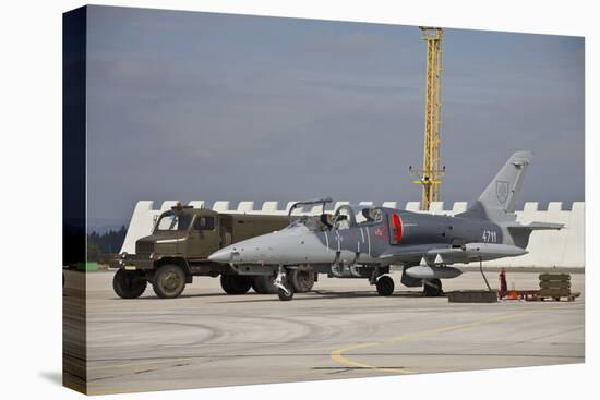 Slovak L-39Zam Albatros During Exercise Ramstein Rover-null-Stretched Canvas