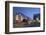 Slovak National Theatre and Sheraton Hotel at Dusk, Bratislava, Slovakia, Europe-Ian Trower-Framed Photographic Print