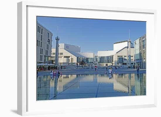 Slovak National Theatre, Bratislava, Slovakia, Europe-Christian Kober-Framed Photographic Print