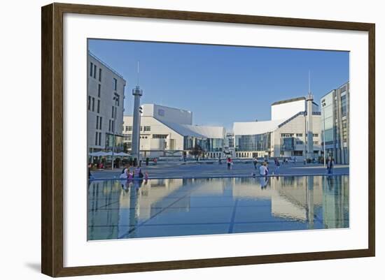 Slovak National Theatre, Bratislava, Slovakia, Europe-Christian Kober-Framed Photographic Print