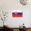Slovakia Country Flag - Letterpress-Lantern Press-Art Print displayed on a wall