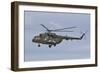 Slovakian Mi-17 with Digital Camouflage-null-Framed Photographic Print