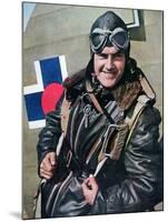 Slovakian Pilot Serving with the Luftwaffe in the Mediterranean, 1943-null-Mounted Giclee Print