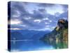 Slovenia, Bled, Lake Bled and Castle-Michele Falzone-Stretched Canvas