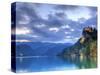 Slovenia, Bled, Lake Bled and Castle-Michele Falzone-Stretched Canvas