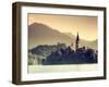 Slovenia, Bled, Lake Bled and Julian Alps-Michele Falzone-Framed Photographic Print