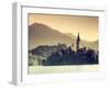 Slovenia, Bled, Lake Bled and Julian Alps-Michele Falzone-Framed Photographic Print