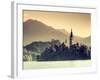 Slovenia, Bled, Lake Bled and Julian Alps-Michele Falzone-Framed Photographic Print