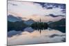 Slovenia, Bled, Lake Bled Dawn-Rob Tilley-Mounted Photographic Print