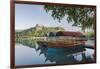 Slovenia, Bled, Lake Bled, Plenta Boats-Rob Tilley-Framed Photographic Print