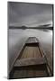 Slovenia, Boat on Lake Cerknica-Cristiana Damiano-Mounted Photographic Print