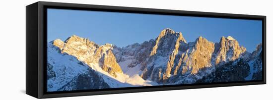 Slovenia, Gorenjska Region, Triglav National Park-Nick Ledger-Framed Stretched Canvas