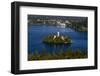 Slovenia, Gorenjska, Upper Carniola, Bled, Lake Bled-Udo Siebig-Framed Photographic Print