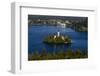 Slovenia, Gorenjska, Upper Carniola, Bled, Lake Bled-Udo Siebig-Framed Photographic Print