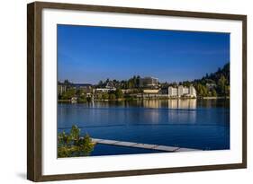 Slovenia, Gorenjska, Upper Carniola, Town View-Udo Siebig-Framed Photographic Print