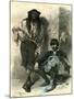 Slovenia Gypsy and Farmer 19th Century-null-Mounted Giclee Print
