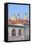 Slovenia, Ljubljana, Early Morning Rooftops-Rob Tilley-Framed Stretched Canvas