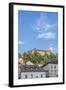 Slovenia, Ljubljana, Old Town and Ljubljana Castle-Rob Tilley-Framed Photographic Print