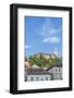 Slovenia, Ljubljana, Old Town and Ljubljana Castle-Rob Tilley-Framed Photographic Print