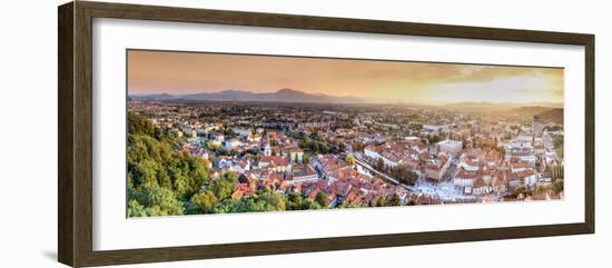 Slovenia, Ljubljiana, Old Town-Michele Falzone-Framed Photographic Print