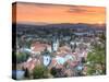 Slovenia, Ljubljiana, Old Town-Michele Falzone-Stretched Canvas