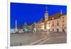 Slovenia, Maribor, Maribor Town Hall Square at Dawn-Rob Tilley-Framed Photographic Print