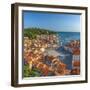 Slovenia, Primorska, Piran, Old Town, Tartinijev Trg (Tartini Square)-Alan Copson-Framed Photographic Print