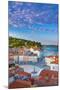 Slovenia, Primorska, Piran, Old Town, Tartinijev Trg (Tartini Square)-Alan Copson-Mounted Photographic Print