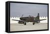 Slovenian Pc-9M with Bombs Equipped-null-Framed Stretched Canvas